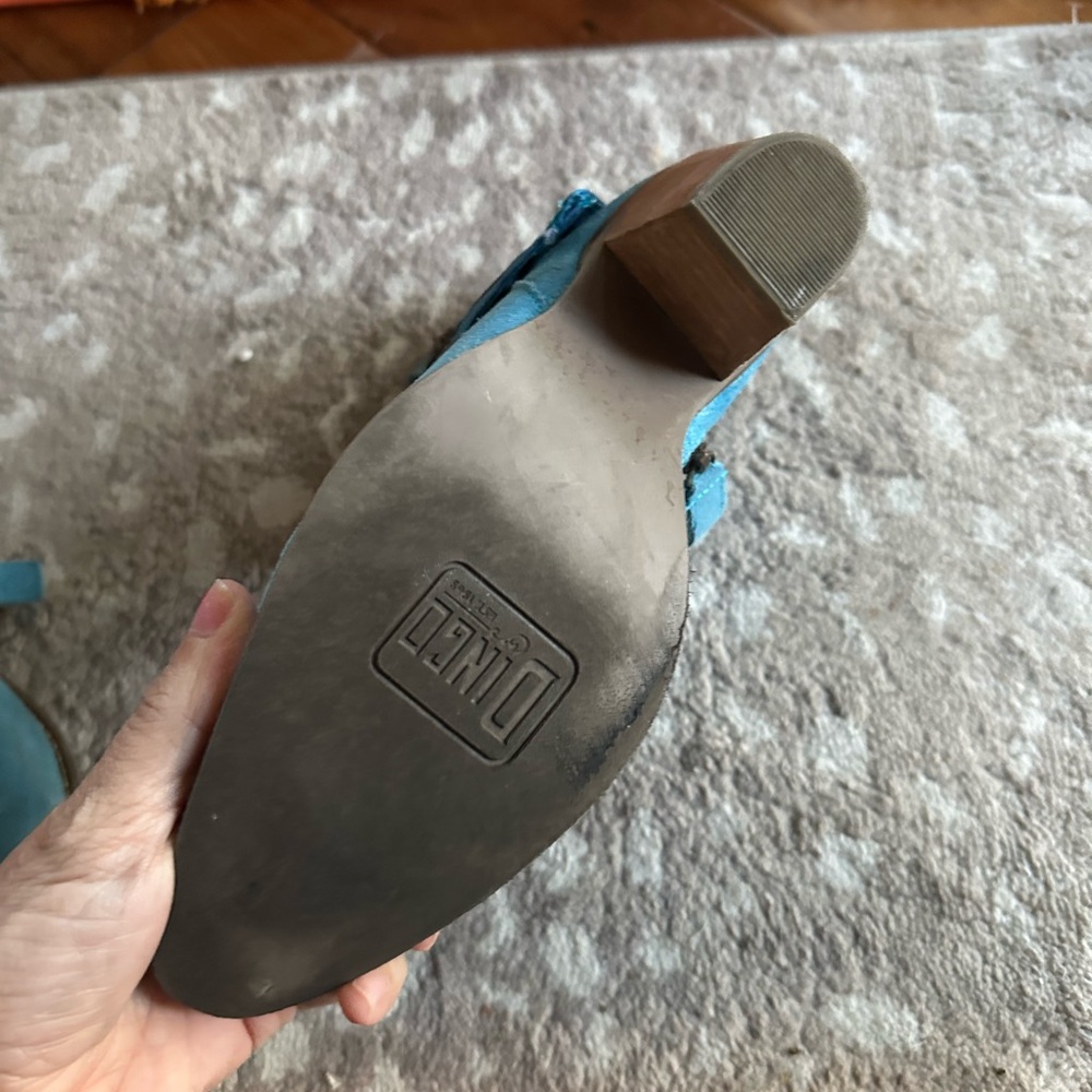 Blue Embellished Dingo bandita Western Boots 7 - Picture 9 of 11